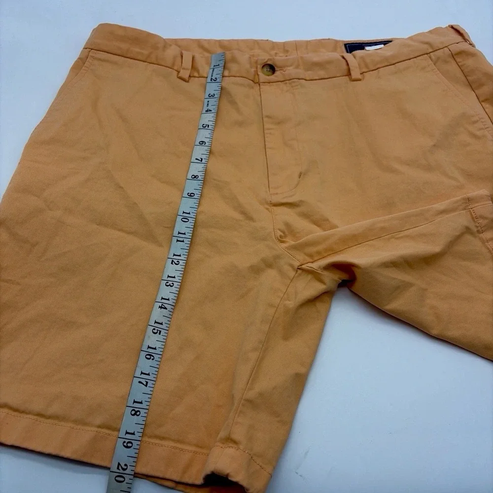 Vineyard Vines Breaker Shorts Mens Size‎ 40 Orange Chino Cotton Beach
